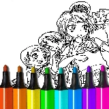 Anime Coloring Pages 