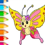 Coloring Book: Butterfly