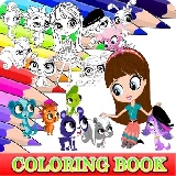 Coloring Book for Littlest Pet Shop