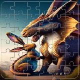 Fantasy Creatures Tile Block Puzzle