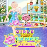 Girls Tea Party Cooking
