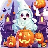 Jigsaw Puzzle: Halloween Cute Ghost