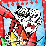 Miraculous Ladybug Coloring Book game 